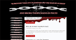 Desktop Screenshot of exposingthedarkness.com